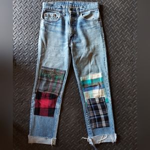 Urban Renewal Patchwork Jeans - Levi Strauss